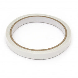 Двойнозалепващо тиксо, прозрачно, 10 мм, 16 метра